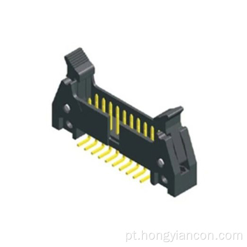 Conector SMT de cabeçalho ejetor de 1,27 mm